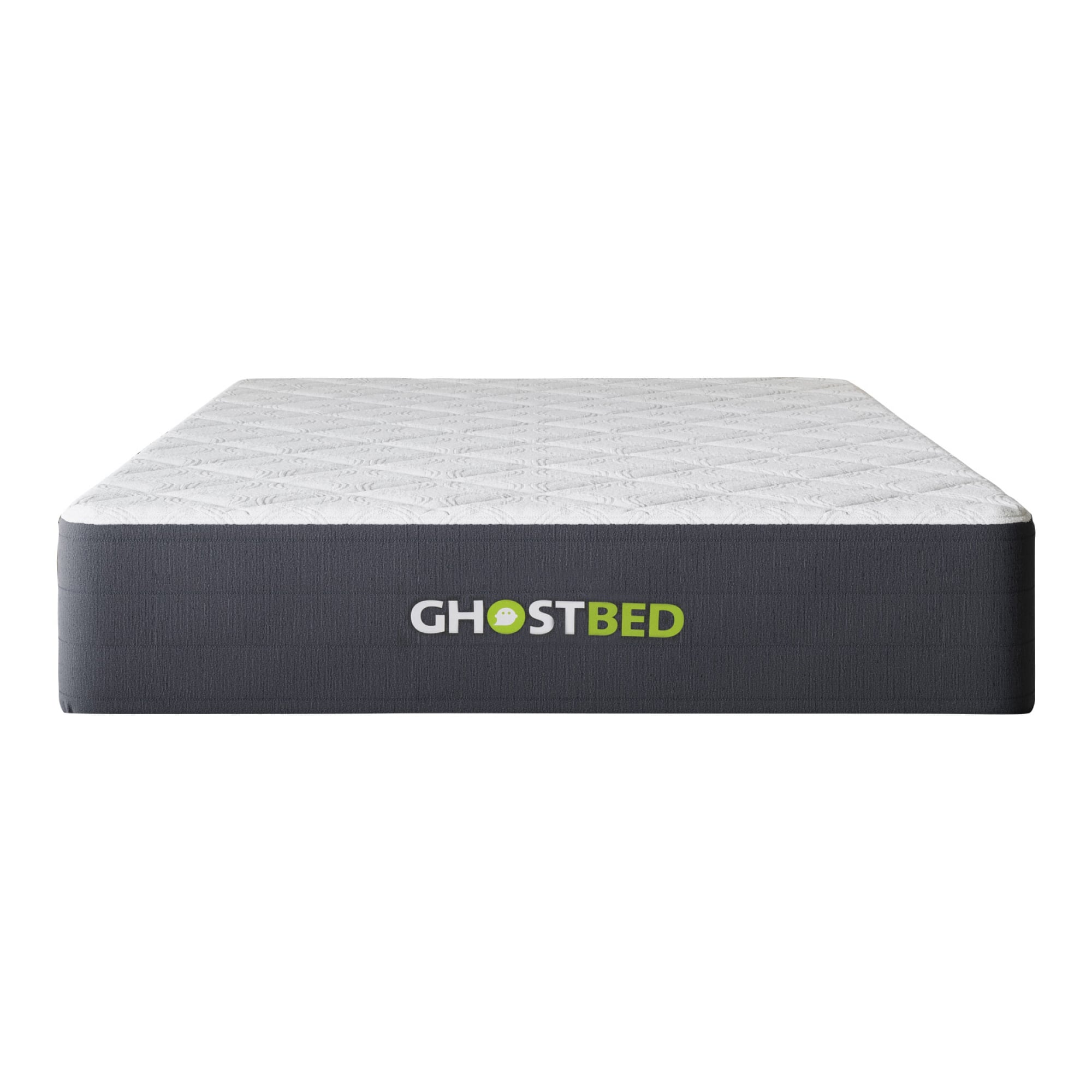 GhostBed 12” Hybrid Innerspring & Gel Memory Foam Mattress Queen – White Sansujyuku sansujyuku.com