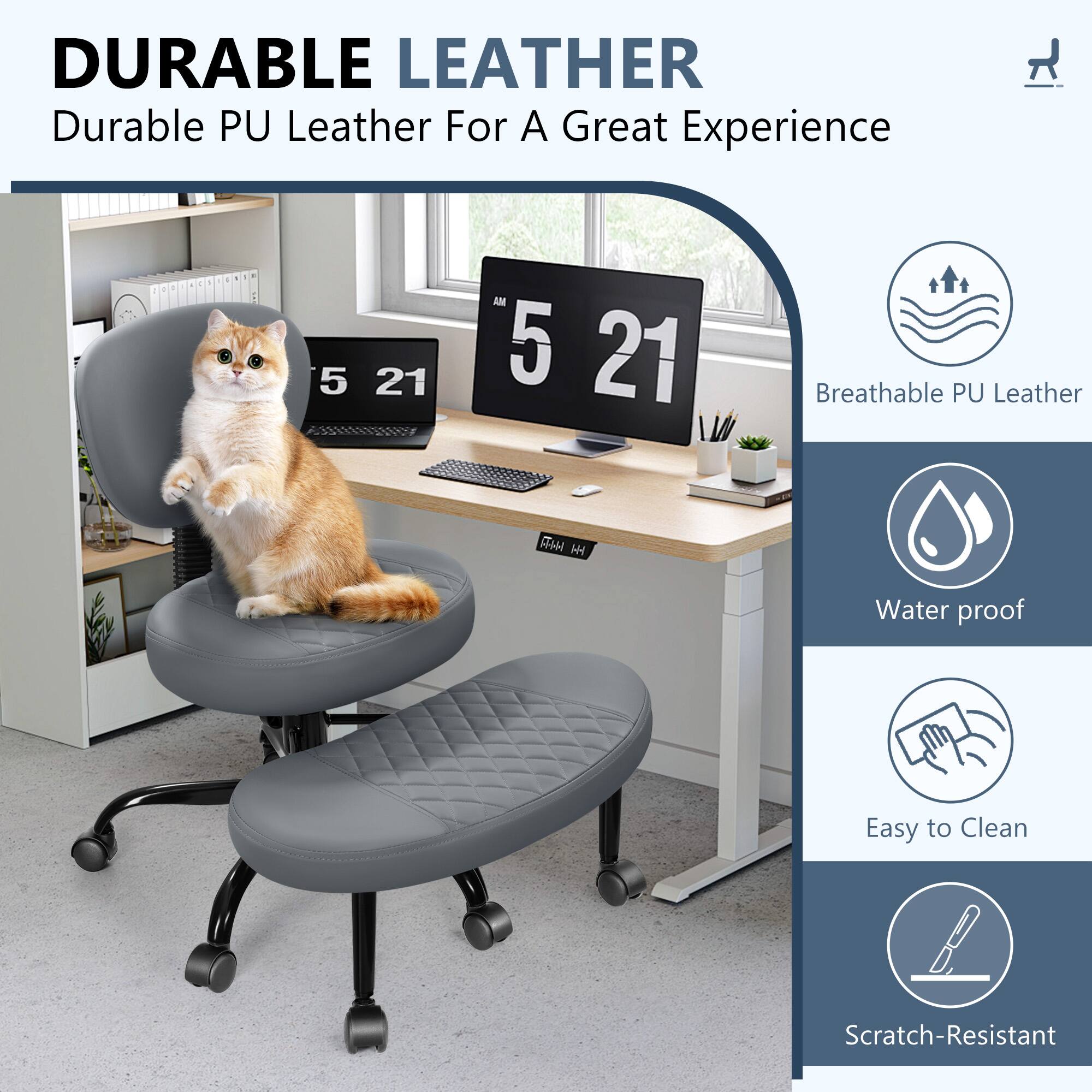 DURABLE LEATHER Durable PU Leather For A Great Experience

Breathable PU Leather

Water proof

Easy to Clean

Scratch-Resistant