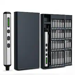 JETRANSPORT - Mini Electric 3.7v Precision Set Cordless Rechargeable Magnetic Drill Tool Kit For Electronics Computer - Default