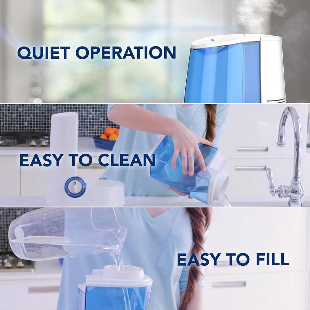 QUIET OPERATION  
EASY TO CLEAN  
EASY TO FILL