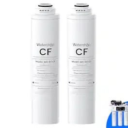 Waterdrop - WD-RT-CF Replacement Filter, 2pack - White
