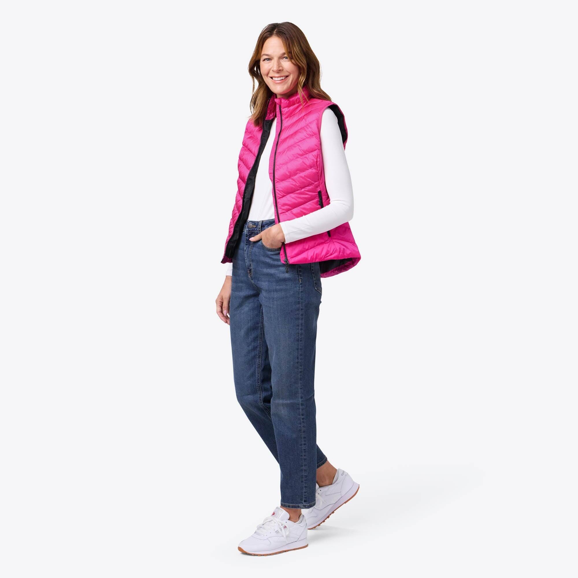 Alt View 2. Mobile Warming - Women's Backcountry Xtera Heated Vest - Pink.