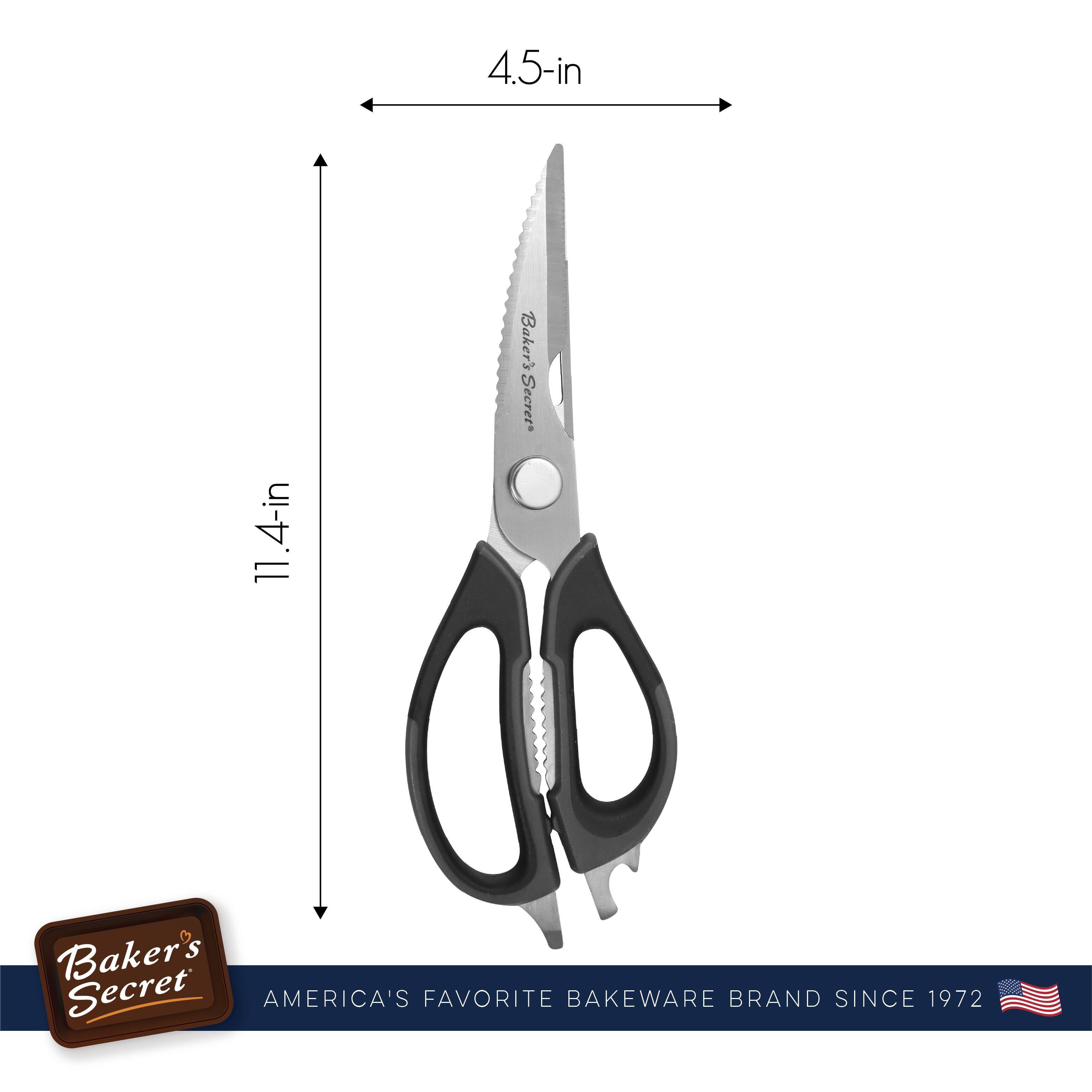 4.5-in  
11.4-in  

Baker's Secret  
AMERICA'S FAVORITE BAKEWARE BRAND SINCE 1972