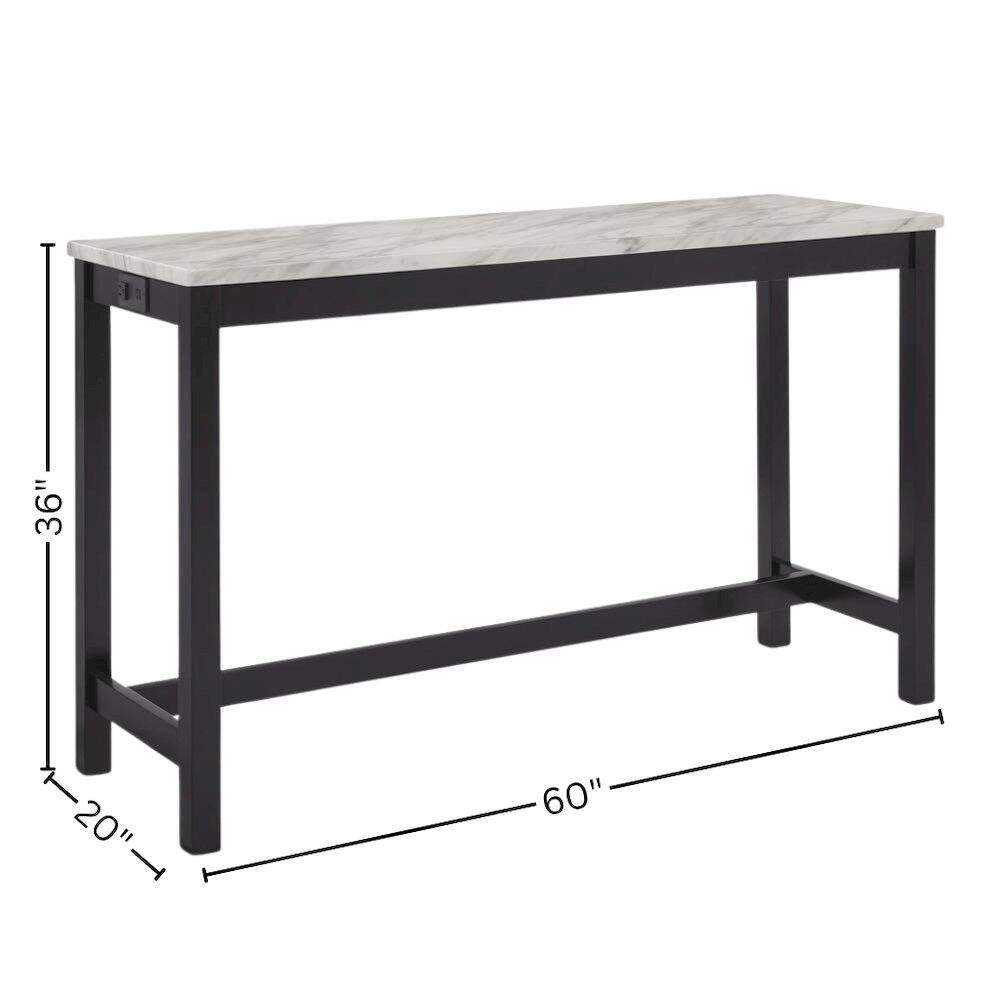 36" H x 20" D x 60" W
