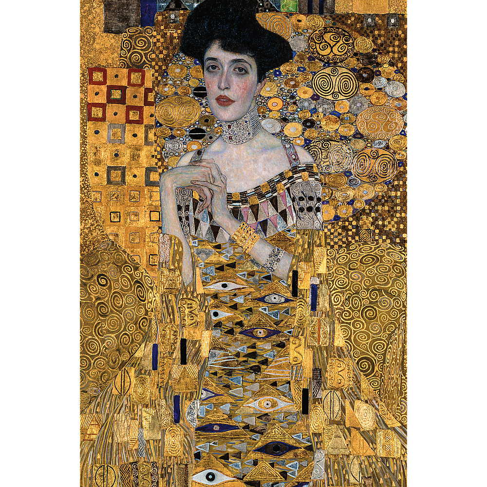 Alt View 3. Trefl - Trefl Red ArtFrame Puzzle Adele Bloch-Bauer I, Gustav Klimt 500 Piece Puzzle - Multicolor.