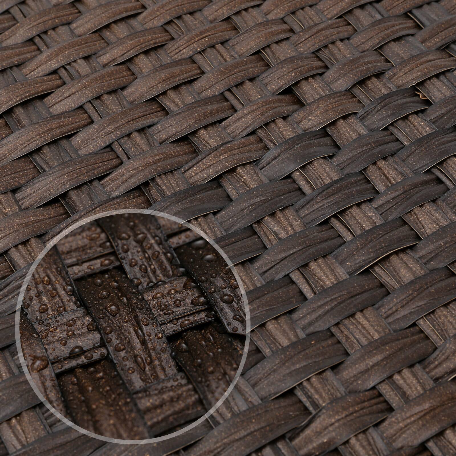 Alt View 5. Songmics Home - Storage Basket with Lid,17.2 Gallon (65L) Storage Bin,Woven Blanket Storage Basket with Handles,oldable,emovable Liner - Brown.