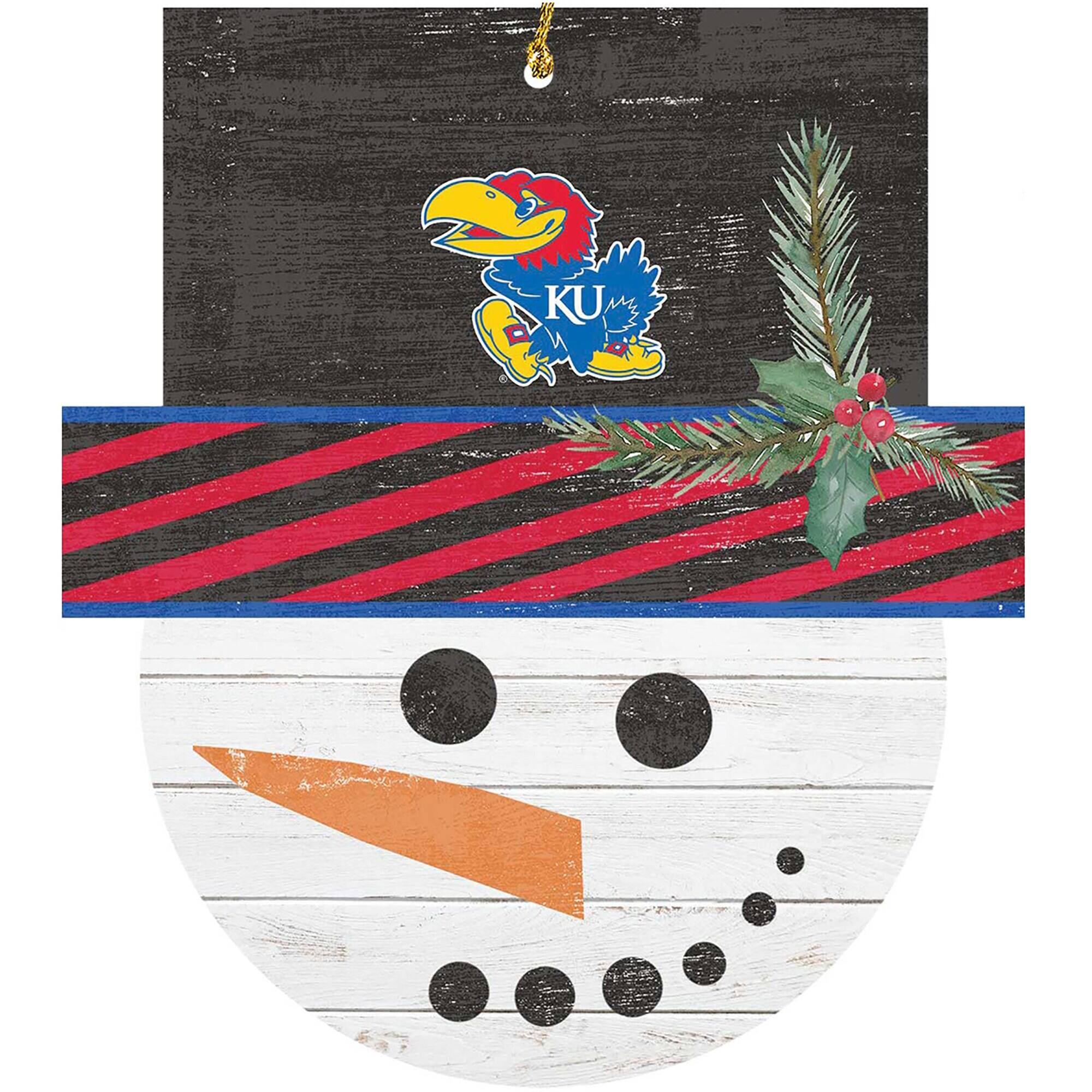 Alt View 3. Jardine - Kansas Jayhawks Ornament Bundle - White.
