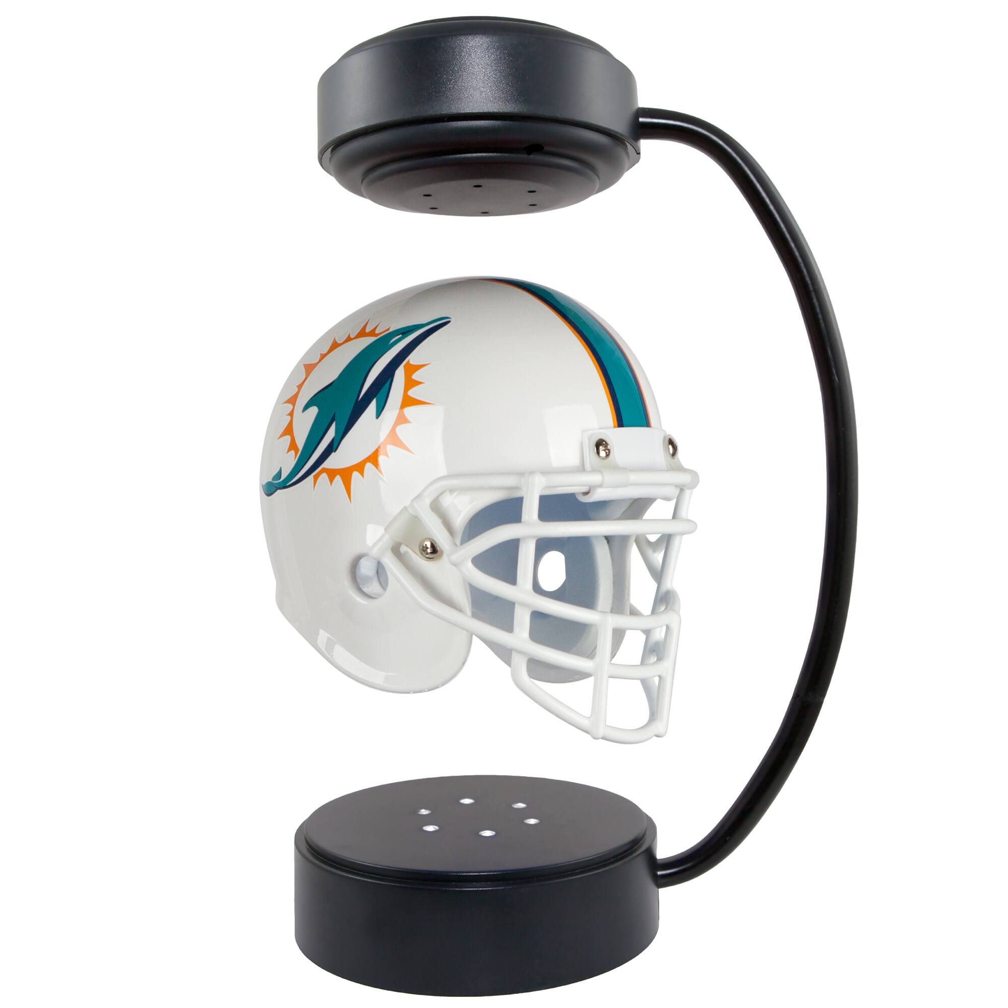 Alt View 2. Pegasus - Miami Dolphins Hover Team Helmet - White.