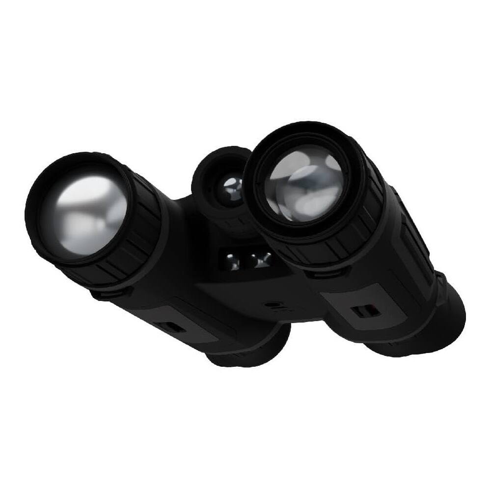 Alt View 7. ATN - BinoX 6 Dual 3-24x Multispectral Binoculars with Laser Rangefinder | 4-in-1 Vision Modes with Streaming Capabilities - Black.