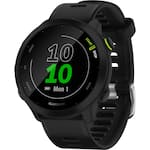 Garmin - Forerunner 55 GPS Smartwatch 42mm Fiber-Reinforced Polymer - Black - (2021)