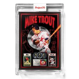 Topps - Project70 Card 410 | 2011 Mike Trout by DJ Skee - Red