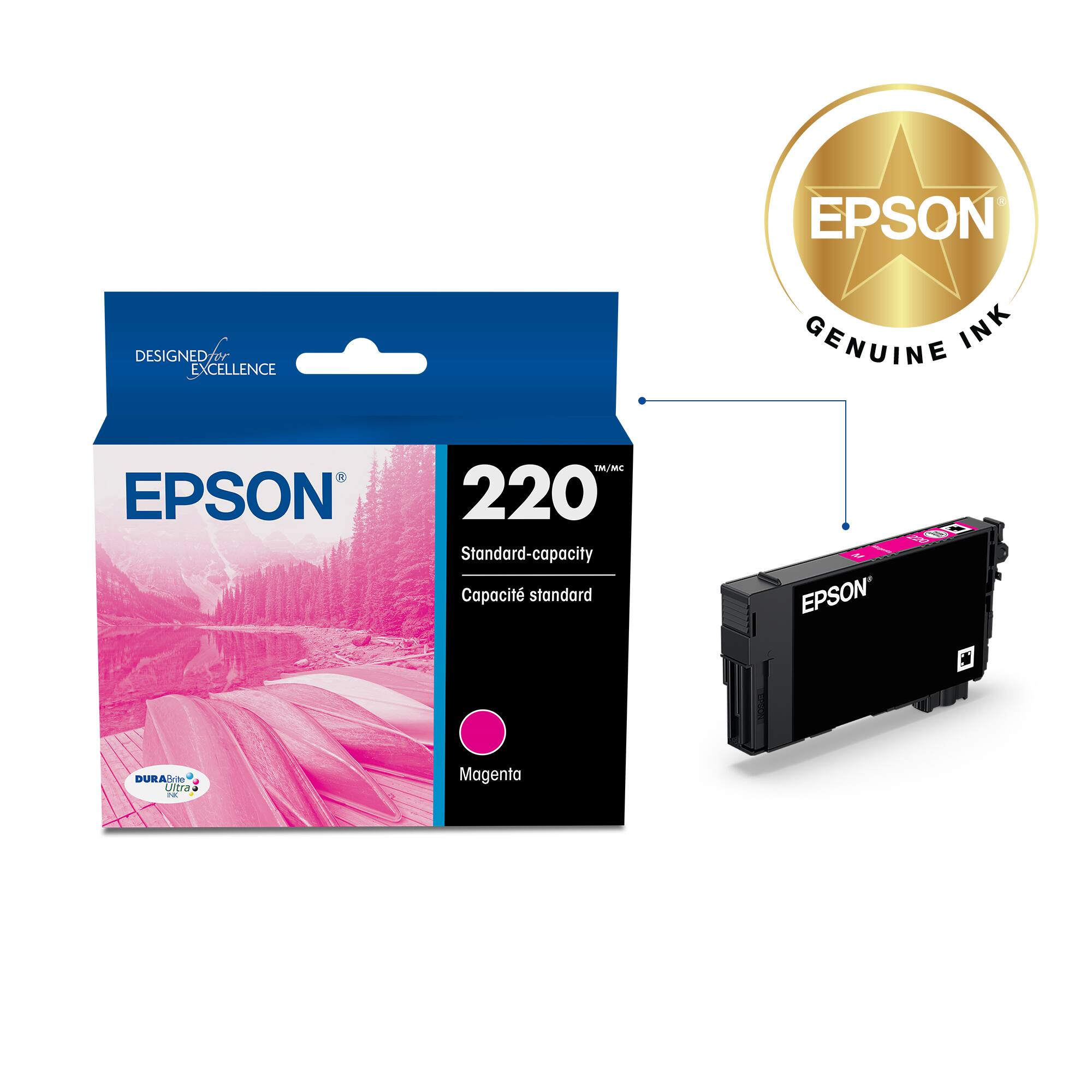 EPSON GENUINE INK 220 Standard-capacity Magenta