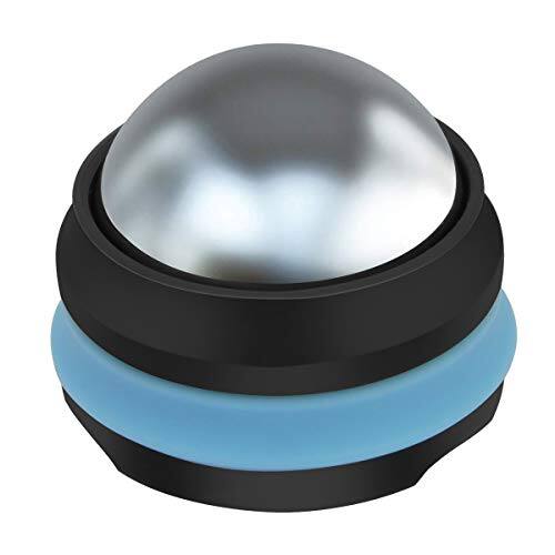 Front. Vulpecula Spade - Cold Massage Roller Ball, Stainless Steel Cold Therapy Relief, Free Rolling Removable Gel Ball Deep Tissue Massage Pain.