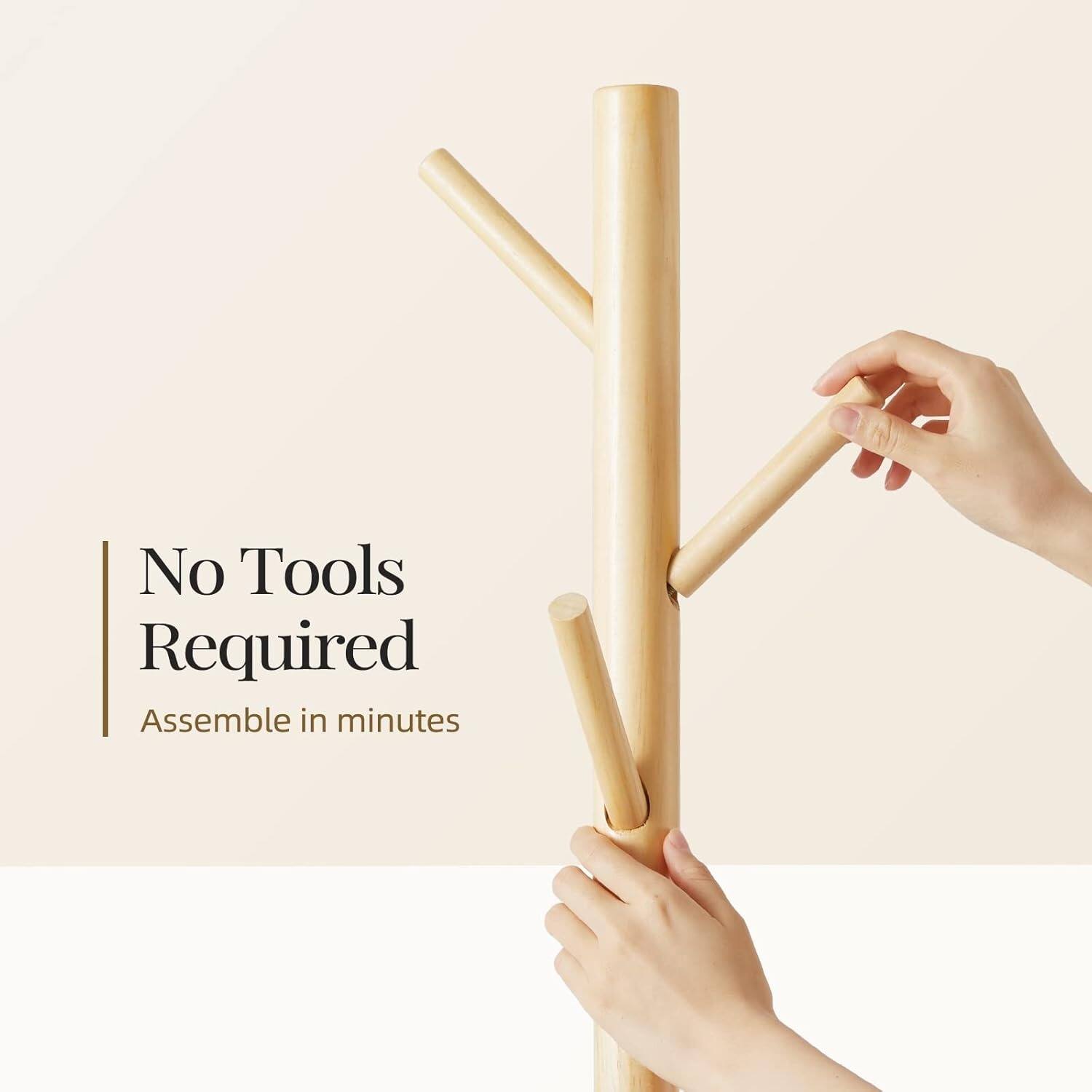 No Tools Required  
Assemble in minutes