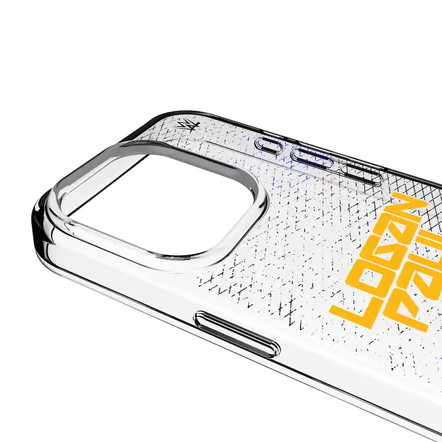 Apple First Brand Keyscaper WWE WWE Steel Clear Phone Case Apple iPhone 15 Logan Paul ...
