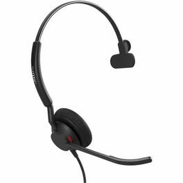Jabra - Engage 50 II Headset - Microsoft Teams Certification - Mono - USB Type A, USB Type C - Wired - 50 Hz to 20 kHz - Red