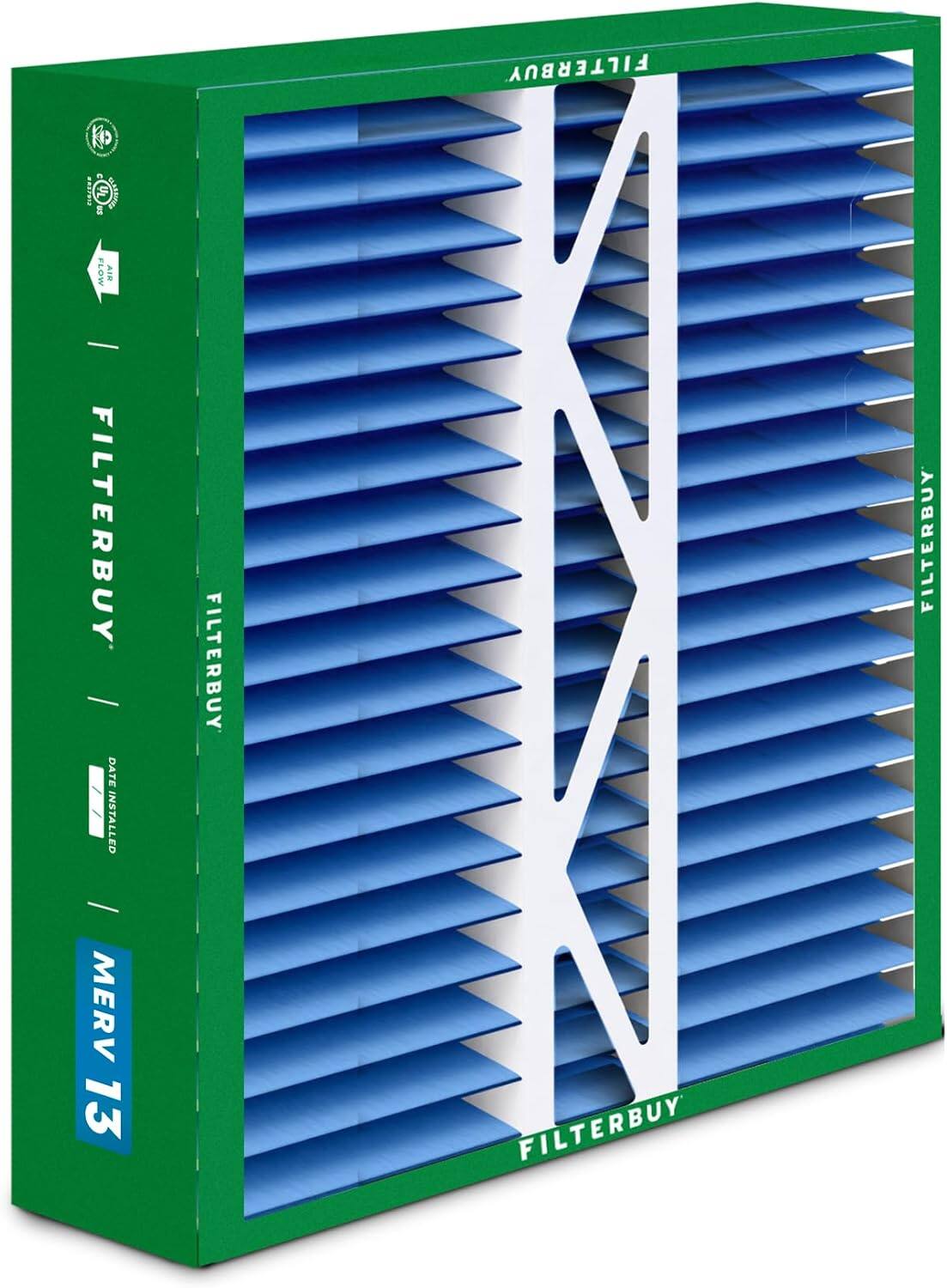 FILTERBUY did... UL DAAROO I FLOW AIE FILTERBUY DATE INSTALLED FILTERBUY FILTERBUY MERV 13 FILTERBUY