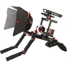 Came-TV - DSLR Cage w/Hand Grip for GH4, Sony A7s Canon 5D Mark III Cameras