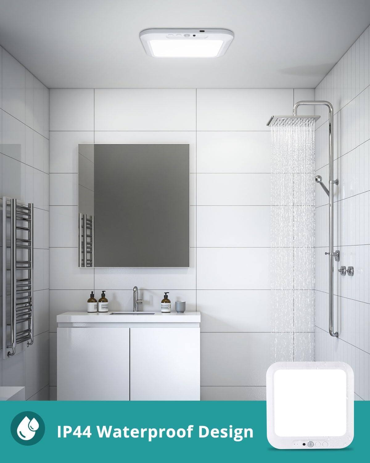 IP44 Waterproof Design