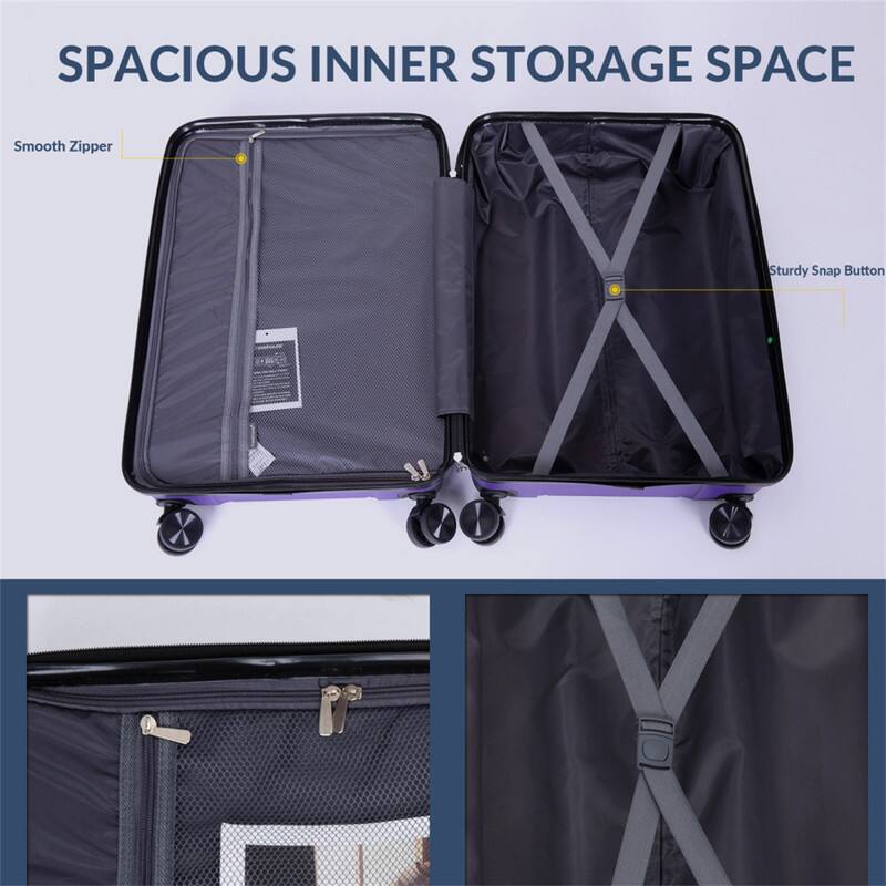 SPACIOUS INNER STORAGE SPACE

Smooth Zipper  
Sturdy Snap Button
