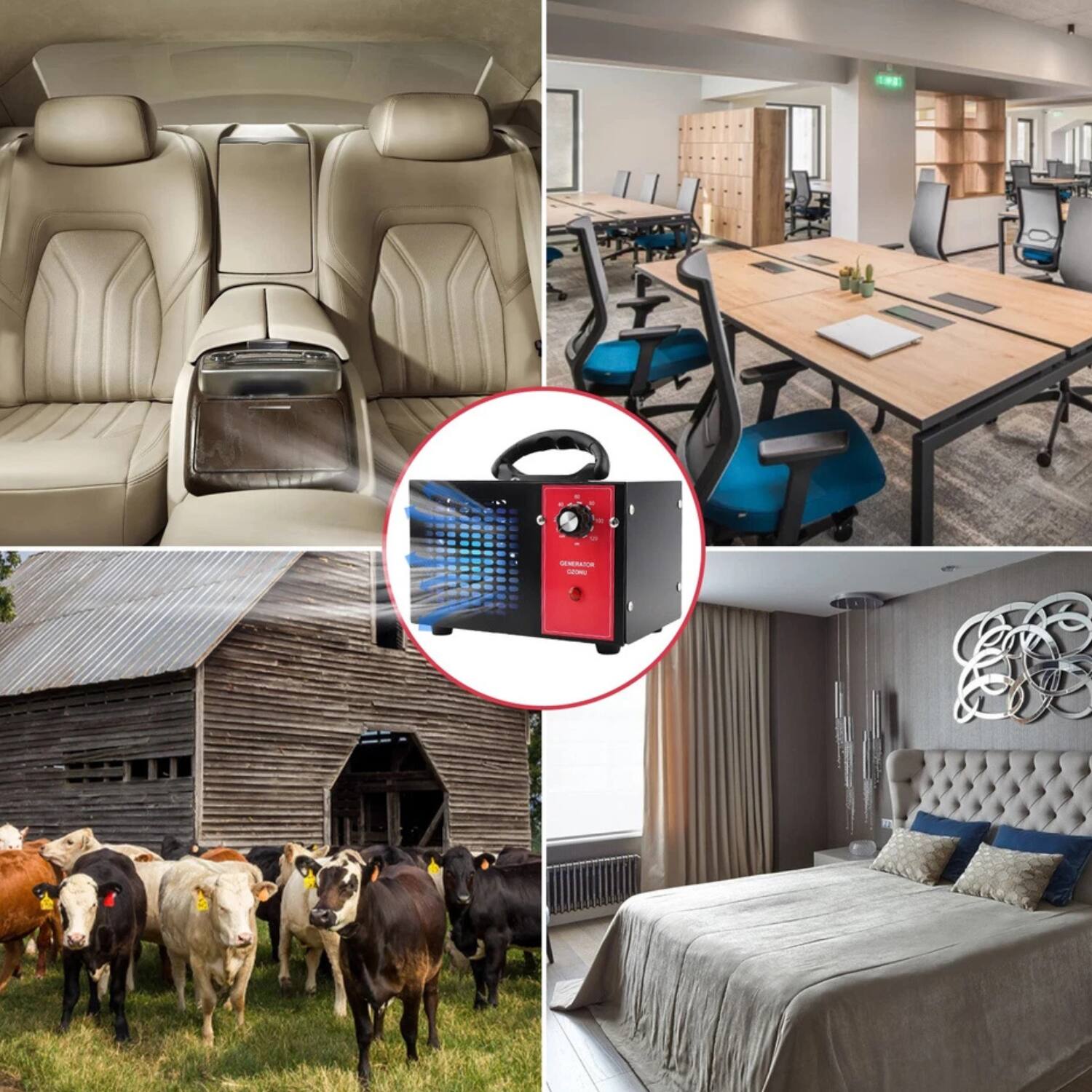 Back. Home Collection - Ozone Generator 36,000mg/h Air Purifier.