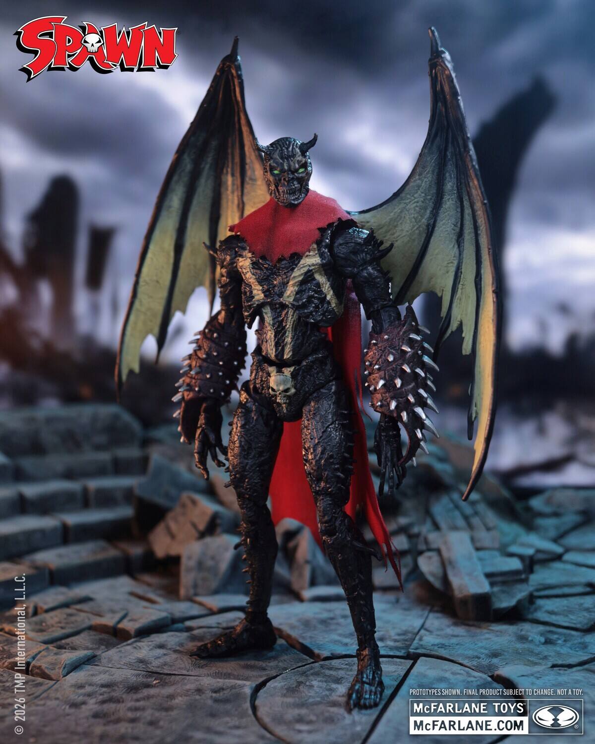 SPAWN L.L.C. International, TMP 2026  
PROTOTYPES SHOWN. FINAL PRODUCT SUBJECT TO CHANGE. NOT A TOY.  
McFARLANE TOYS  
McFARLANE.COM