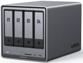 UGREEN NASync DXP4800 Plus, 144TB 4 Bay NAS with AI Photo Album UGREEN NASync DXP4800 Plus, 144TB 4 Bay NAS with AI Photo Album