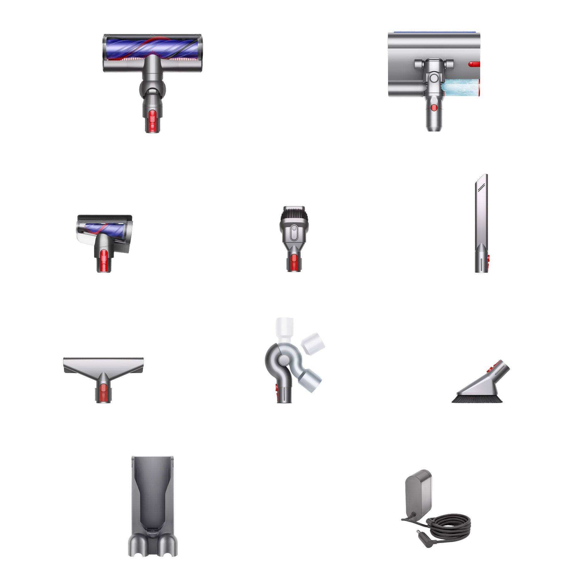 Angle. Dyson - Dyson V9 Submarine Extra Dry Cordless Wet and Dry Stick Vacuum - Dark Gray.