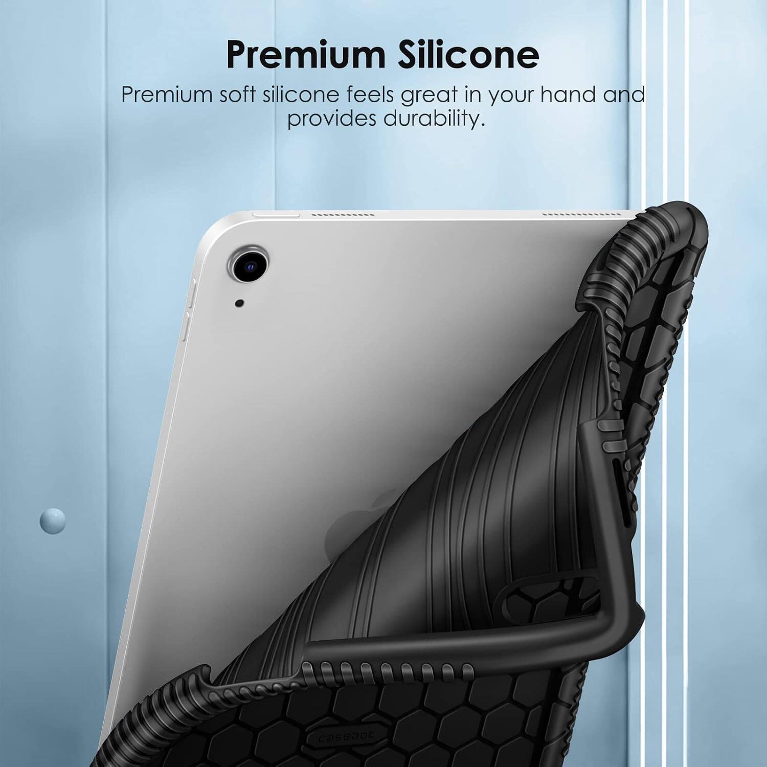 Premium Silicone  
Premium soft silicone feels great in your hand and provides durability.