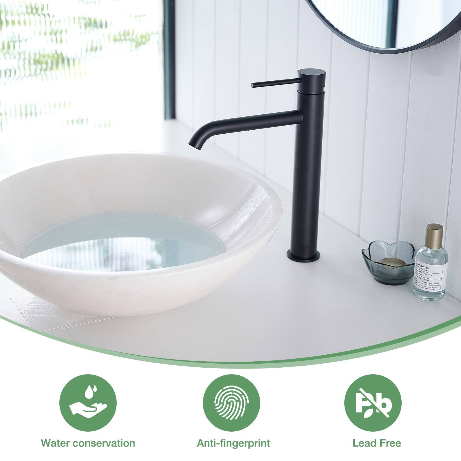 - Water conservation
- Anti-fingerprint
- Lead Free