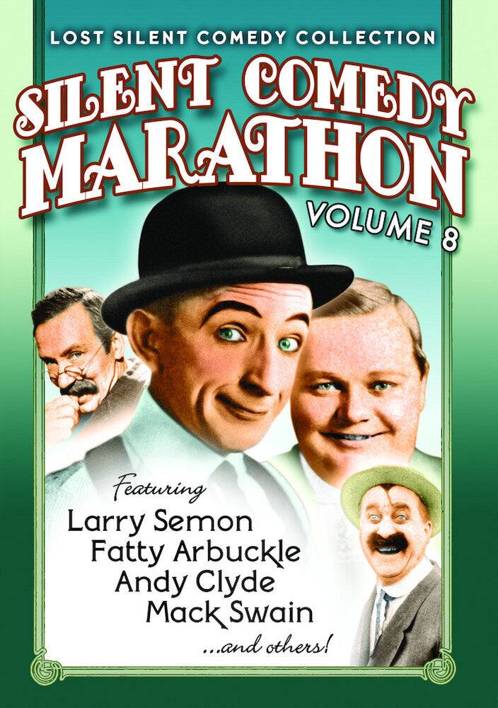 Front. Silent Comedy Marathon, Volume 8 (Silent) - DVD.