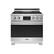 Alt View 7. Thor Kitchen - 36 in. Wide 5 Burner 6.0 Cu Ft. Freestanding Dual Fuel Gas Range - Stainless Steel.