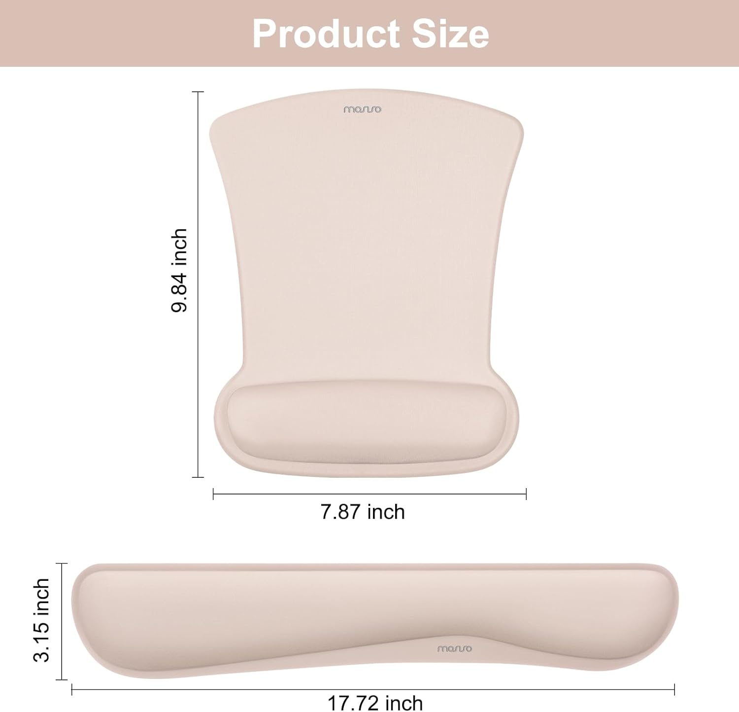 Product Size  
- Height: 9.84 inch  
- Width: 7.87 inch  
- Depth: 3.15 inch  
- Length: 17.72 inch