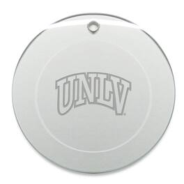 Jardine - UNLV Rebels 3'' Glass Round Ornament - Multicolor