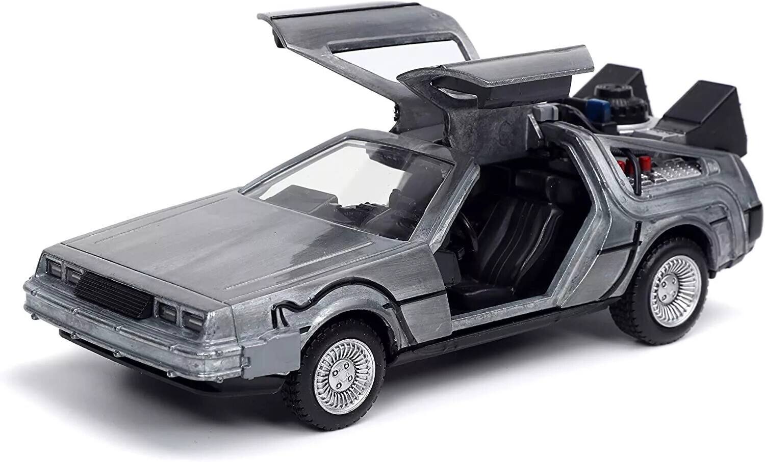 Alt View 1. Jada Toys - Back to the Future Part I - 1:32 Time Machine Die-Cast Car   - COLLECTIBLES.