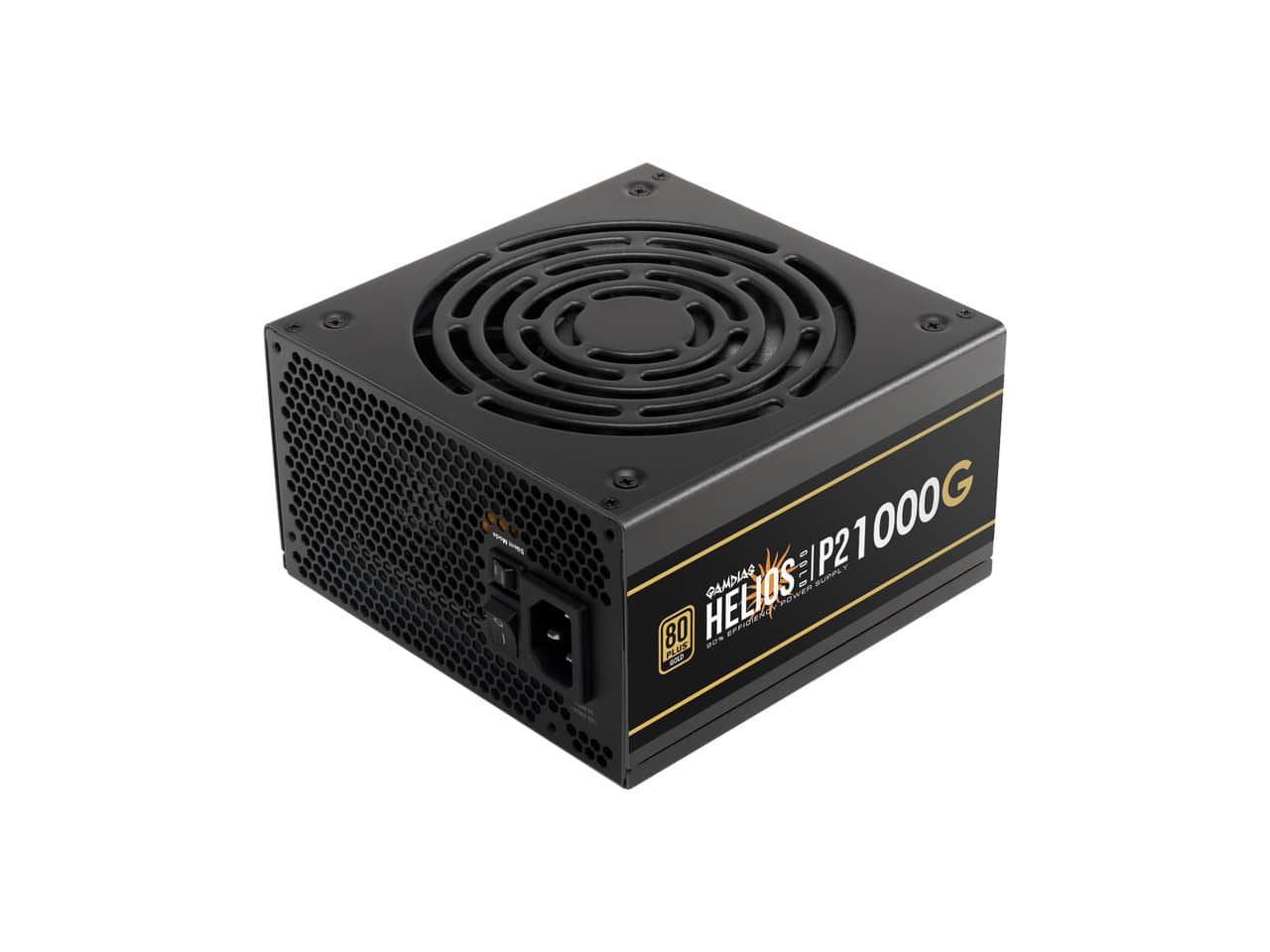 GAMDIAS - HELIOS P2-1000G 1000W ATX 3.1 80 PLUS Gold Full Modular APFC Power Supply
