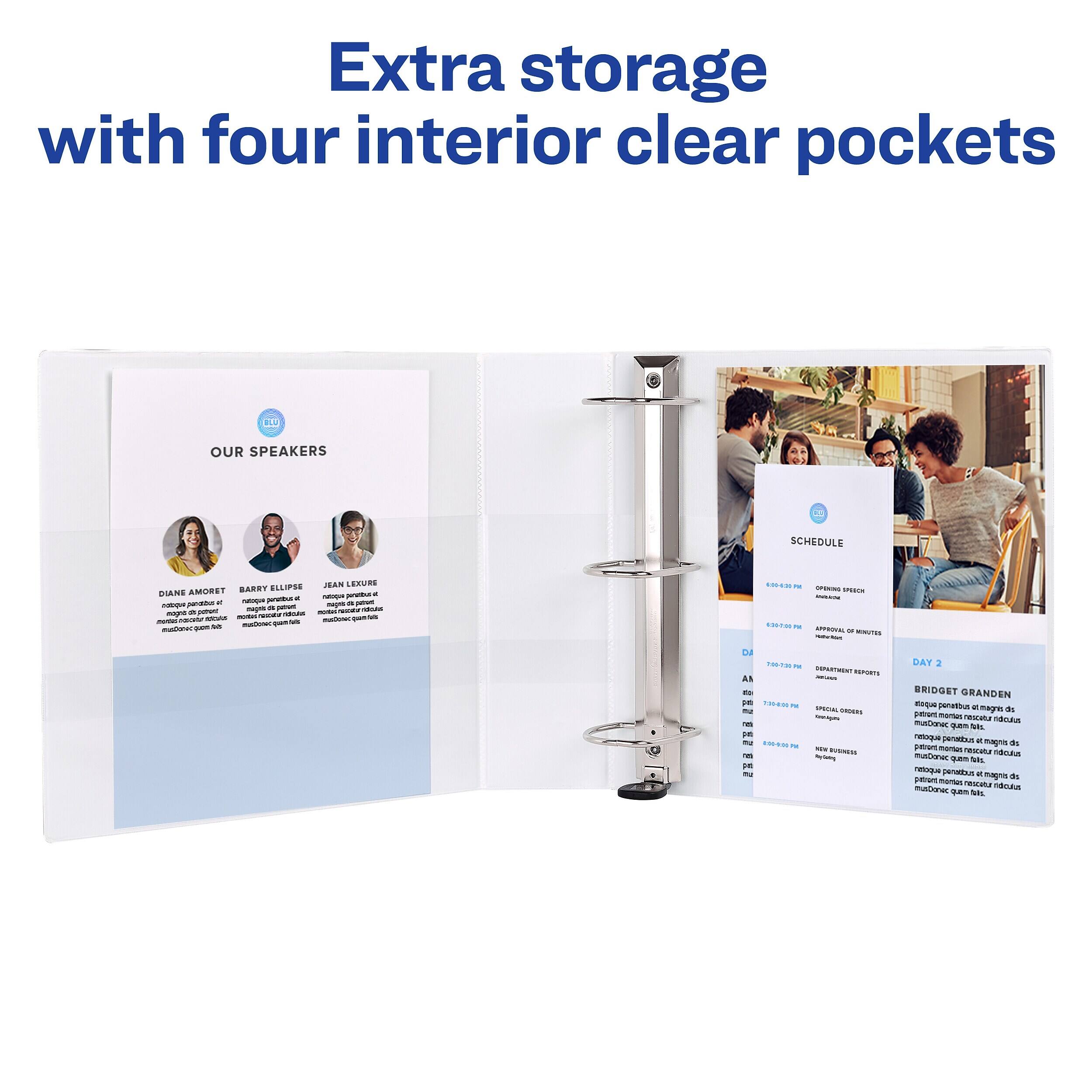 Extra storage with four interior clear pockets

BLU

OUR SPEAKERS

SCHEDULE

DIANE AMORET
BARRY ELLIPSE
JEAN LEXURE

6:30-6:20 PM OPENING SPEECH
6:20-6:40 PM APPROVAL OF MINUTES
6:40-7:30 PM DEPARTMENT REPORTS
7:30-7:45 PM SPECIAL ORDERS
7:45-9:30 PM NETWORKING

DAY 2

BRIDGET GRANDEN
