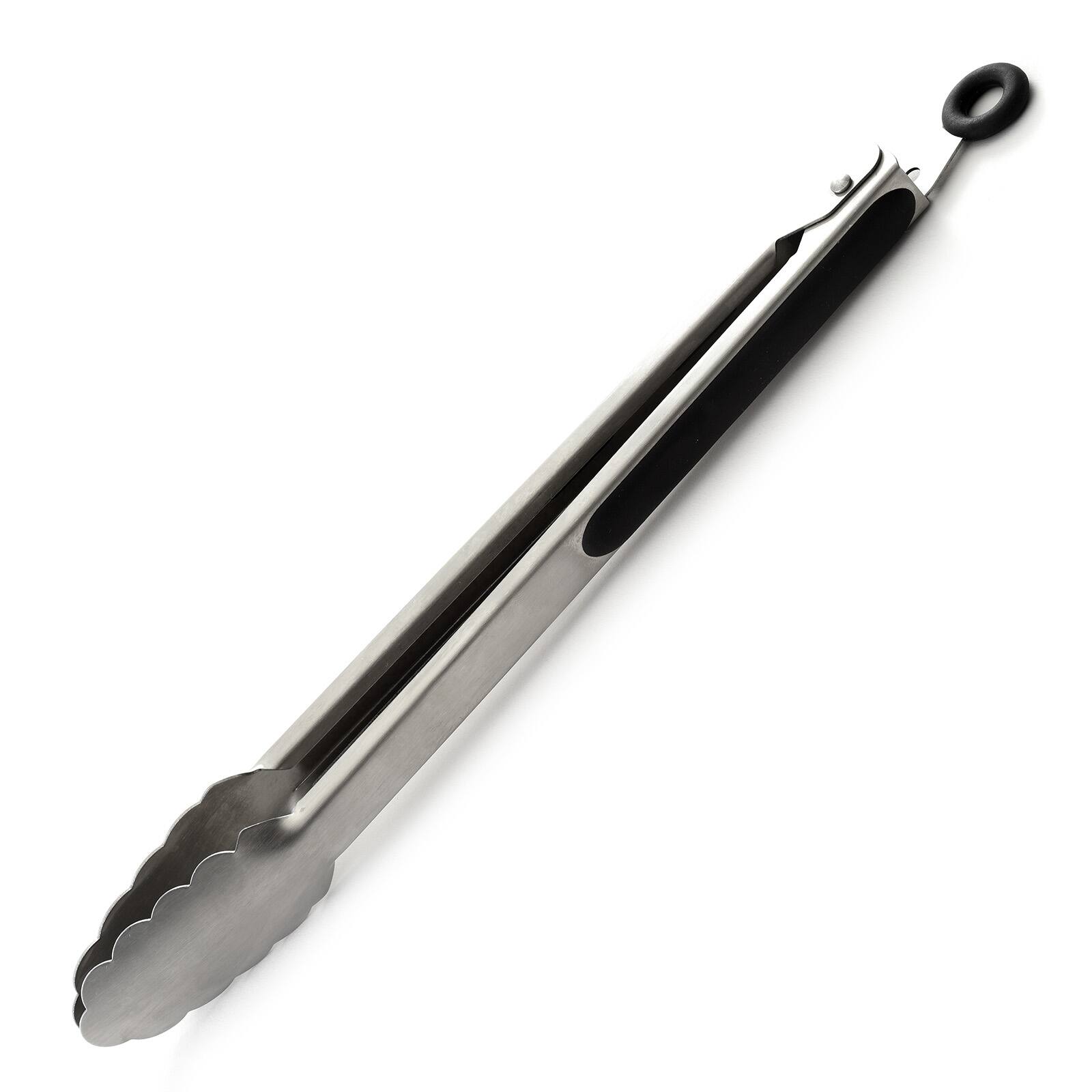 Alt View 1. Norpro - Grip-EZ Stainless Steel Locking Tongs, 12-Inch - Silver.