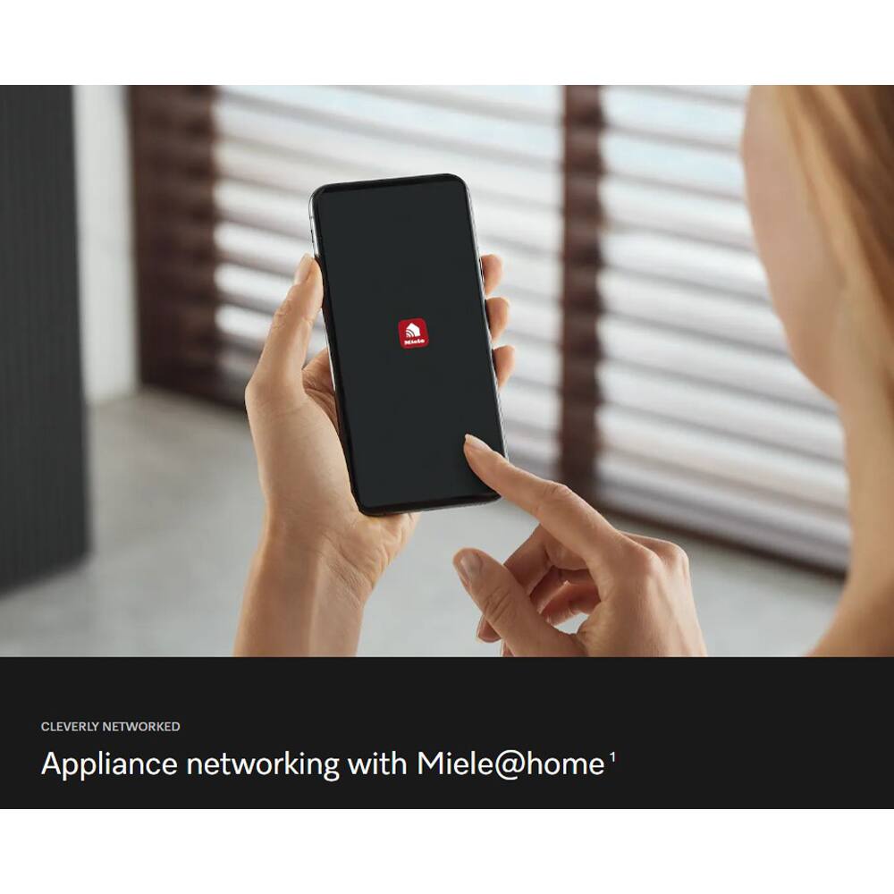 CLEVERLY NETWORKED
Appliance networking with Miele@home