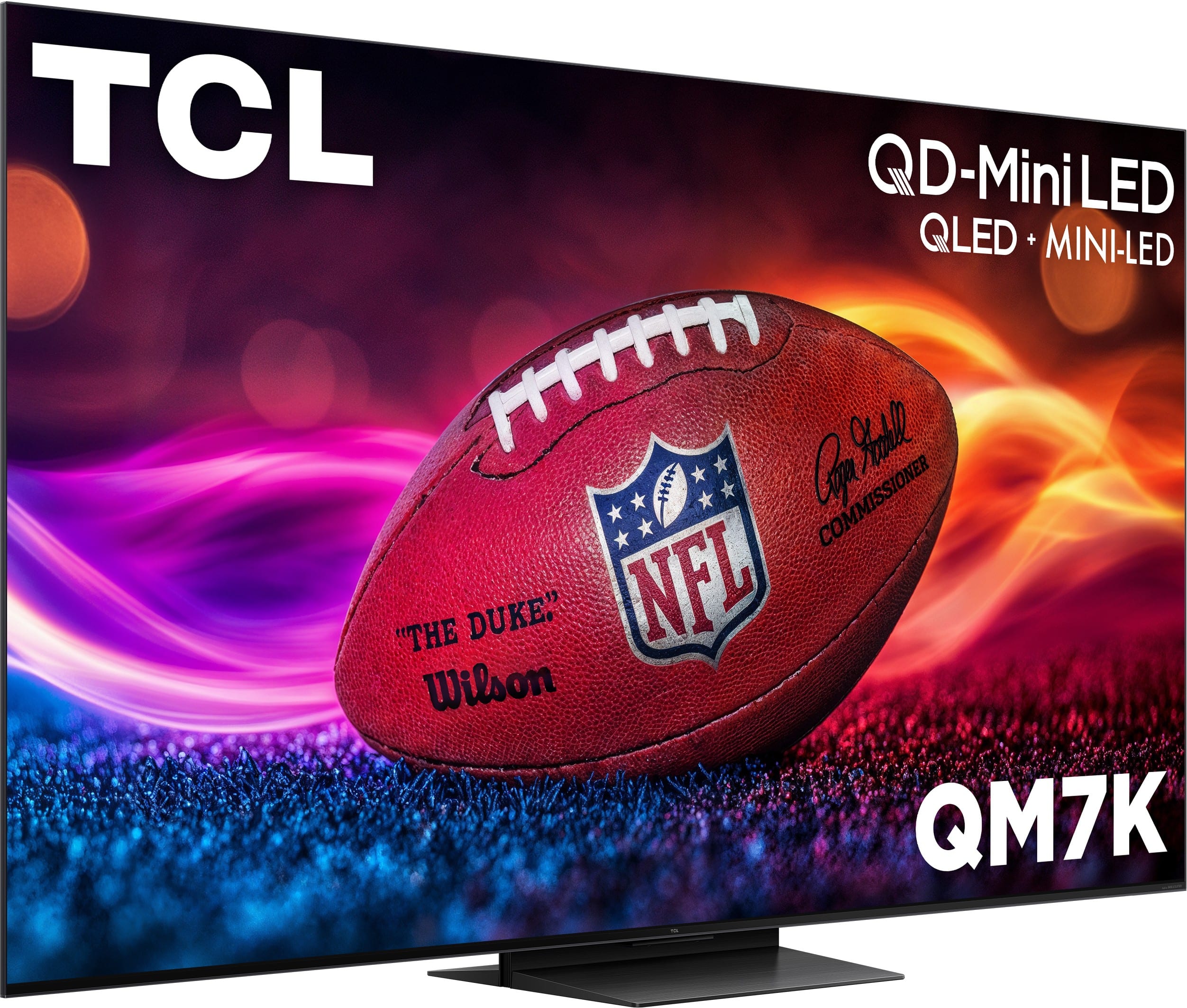 TCL QD-Mini LED QLED + MINI-LED
"The Duke" Wilson
NFL Commissioner Roger Goodell
QM7K