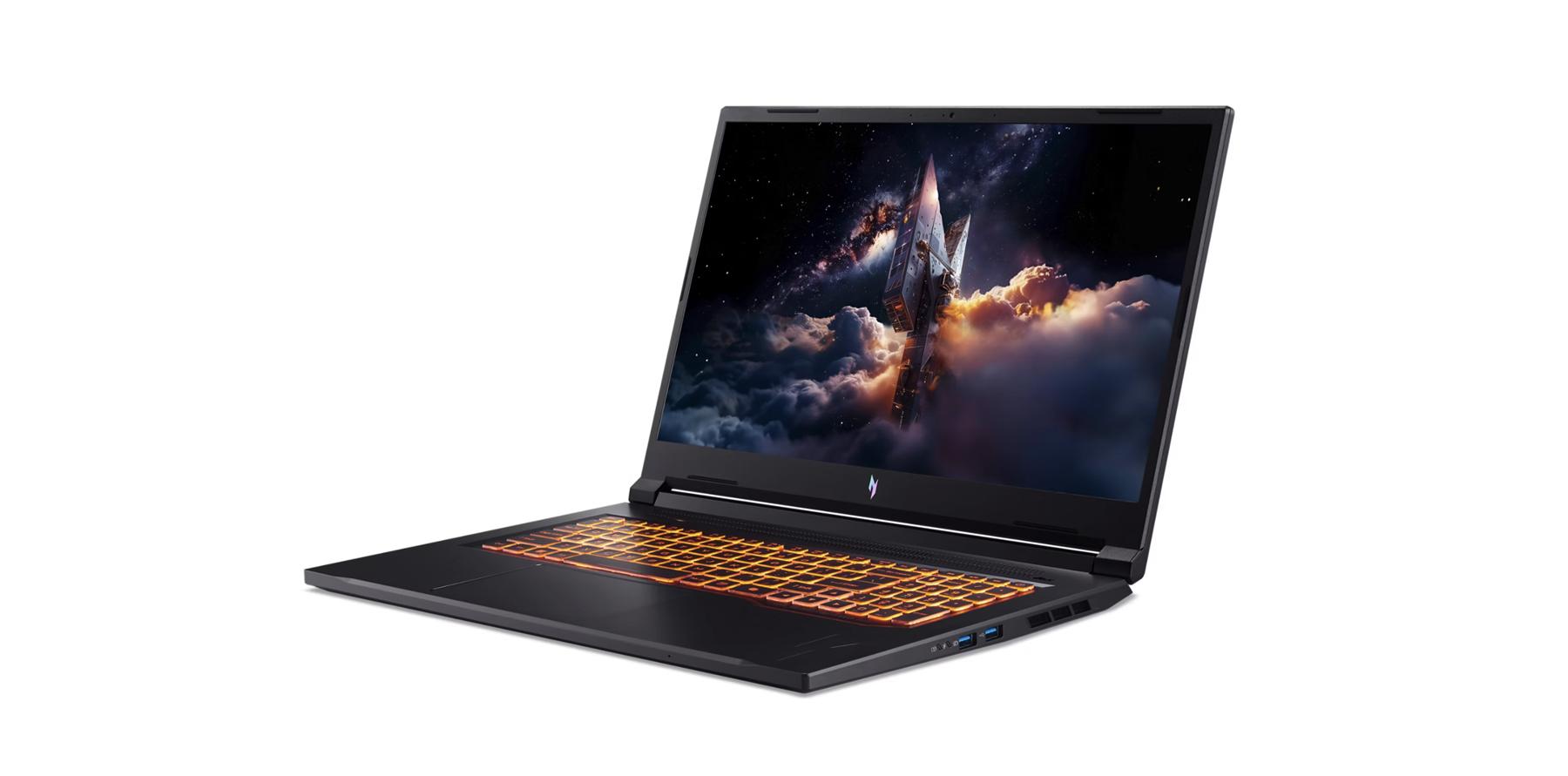 Left. Acer - 17.3" Nitro V 17 AI Laptop 1920x1080 Ryzen 7 Octa‑Core 32GB 1TB SSD ANV17‑41‑R75F.