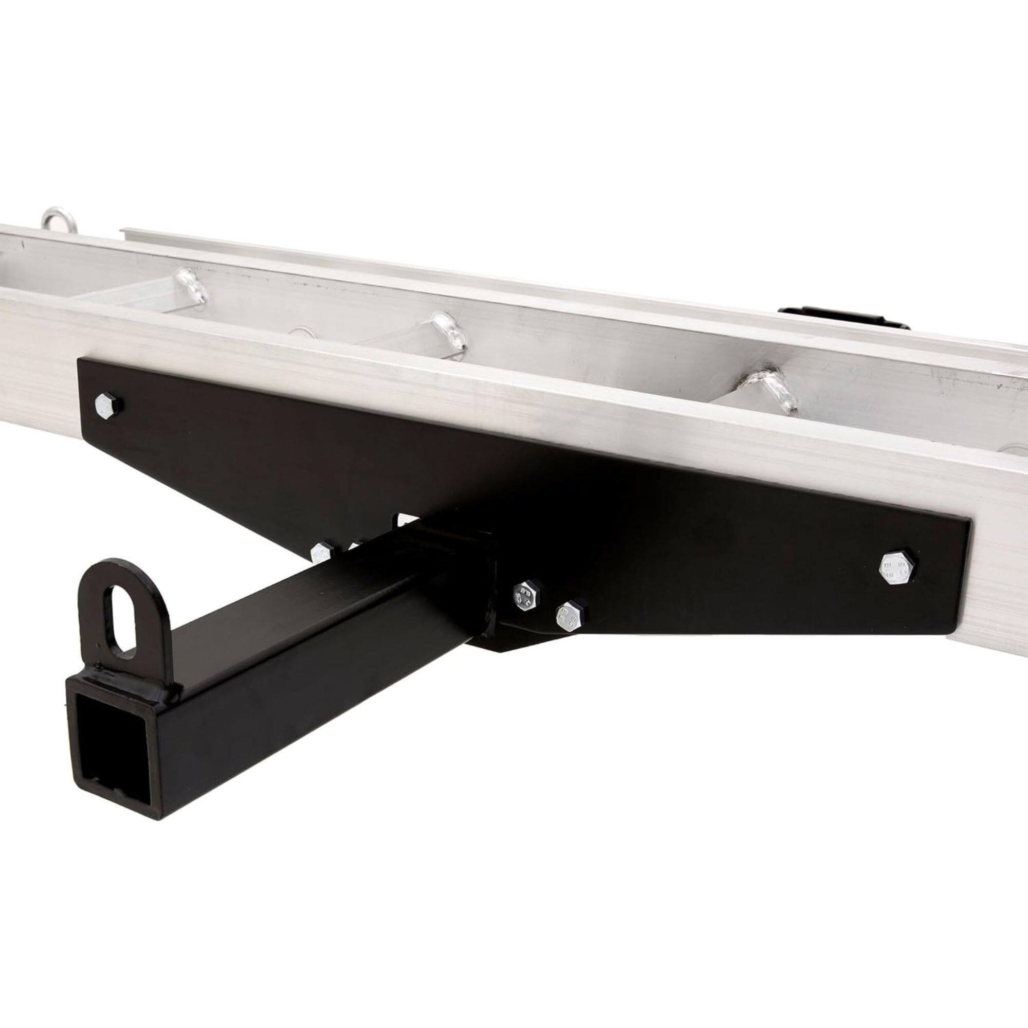 Alt View 7. Black Widow - Black Widow Dirt Bike Carrier with Wheel Chock and 400 Pound Capacity, Silver.