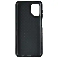 Front. Tech21 - Tech21 Evo Check Series Case for Samsung Galaxy A12 - Black - Black.
