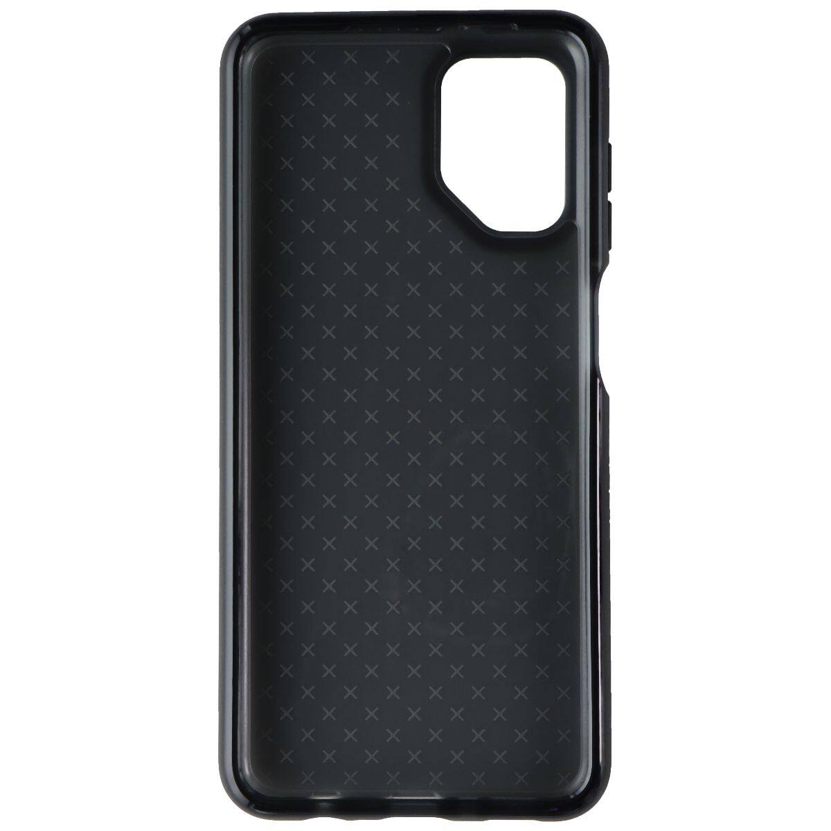 Front. Tech21 - Tech21 Evo Check Series Case for Samsung Galaxy A12 - Black - Black.