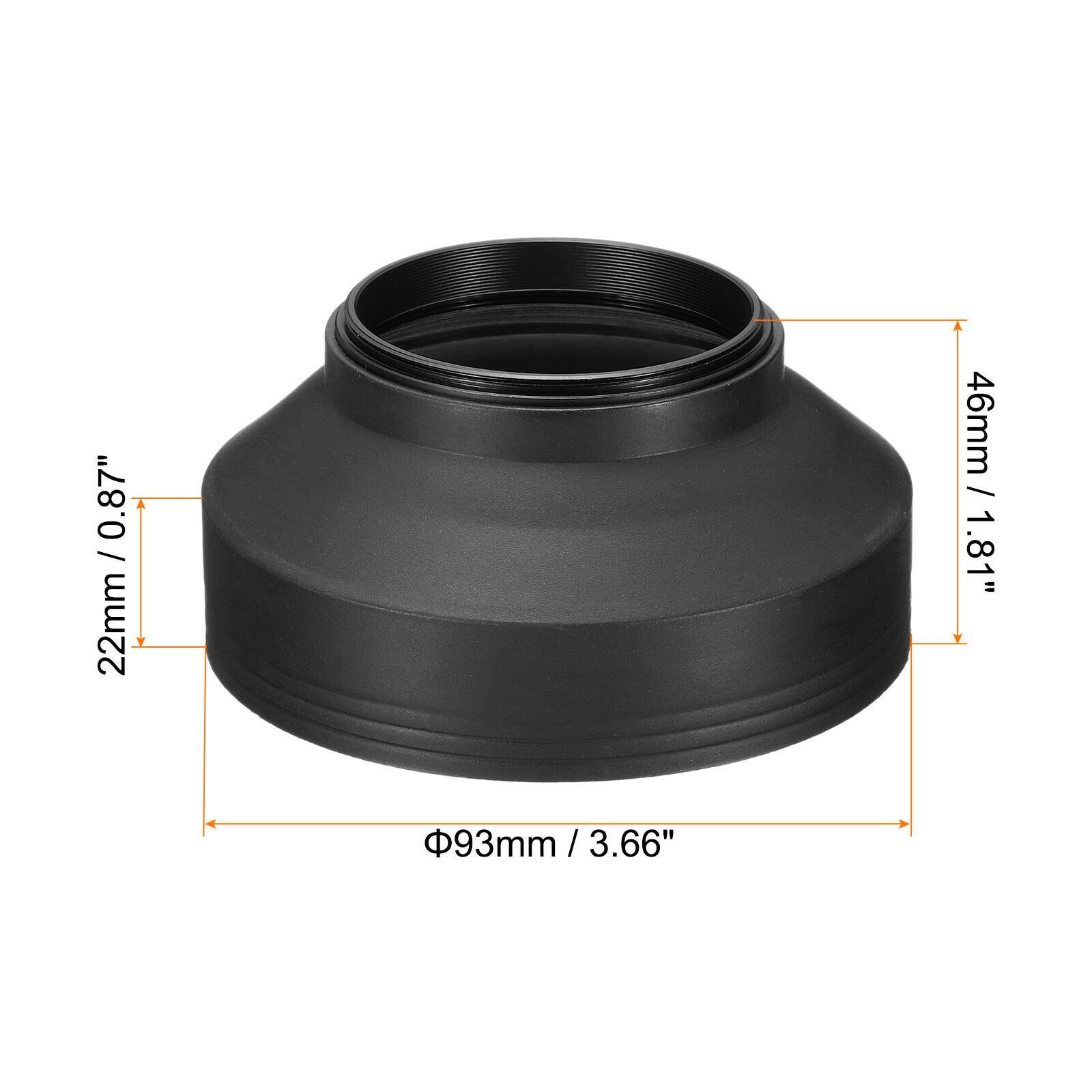 22mm / 0.87"  
46mm / 1.81"  
Φ93mm / 3.66"