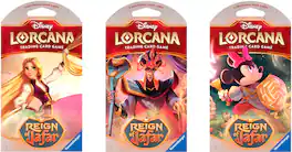 Disney - Lorcana: Reign of Jafar Sleeved Booster - Styles May Vary
