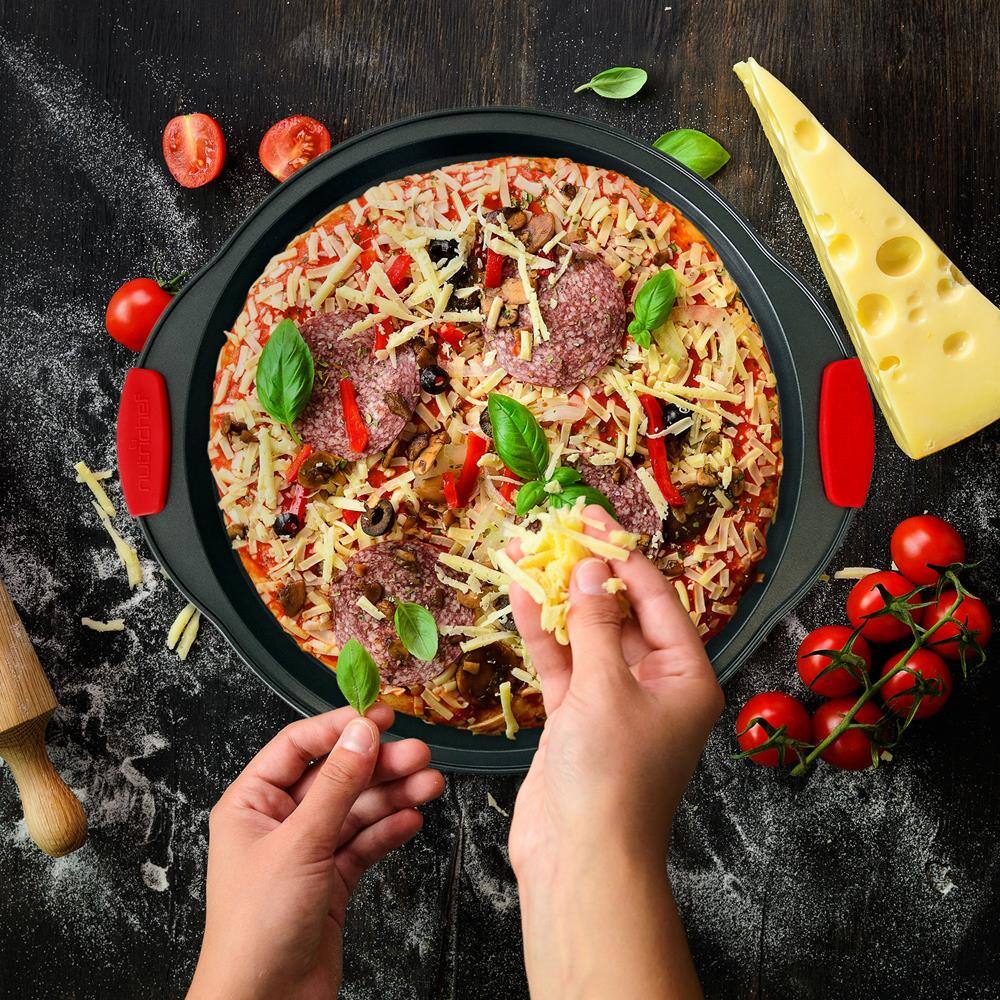 Alt View 1. NutriChef - NutriChef 6-Piece Nonstick Bakeware Set - Carbon - None.