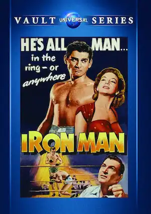 Front. The Iron Man - DVD.