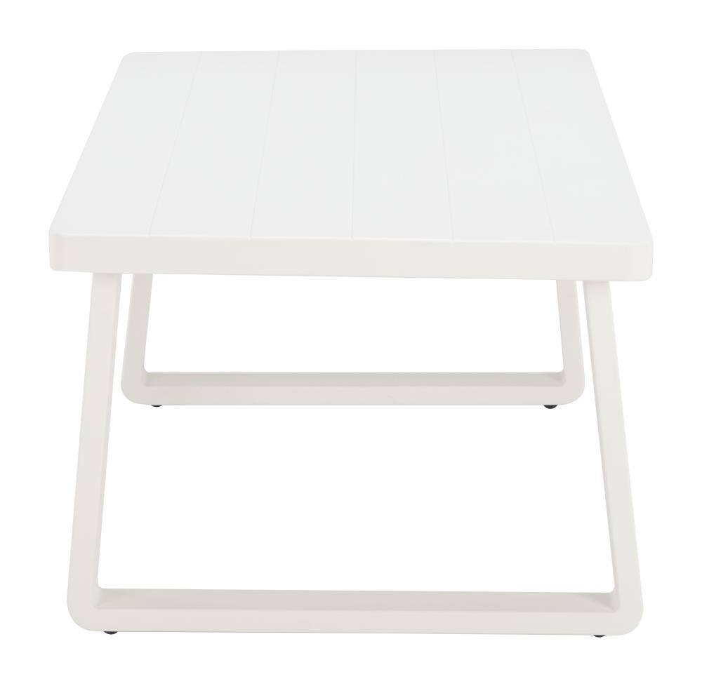 Alt View 1. Hivvago - Welt Coffee Table White - White.