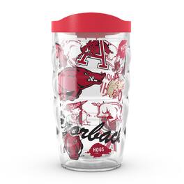 Tervis - Arkansas Razorbacks 10oz. Allover Classic Wavy Tumbler - Multicolor